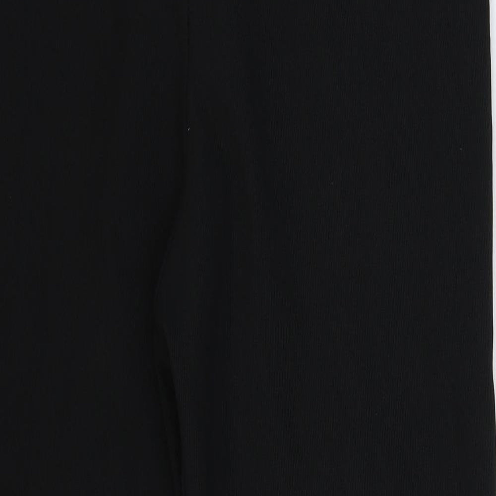 Womens UK Size 30 in Preworn  Capri Black Leggings