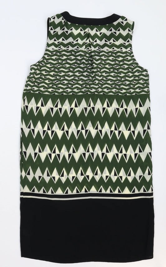 NEXT Womens Multicoloured Geometric  Sheath  Size 8