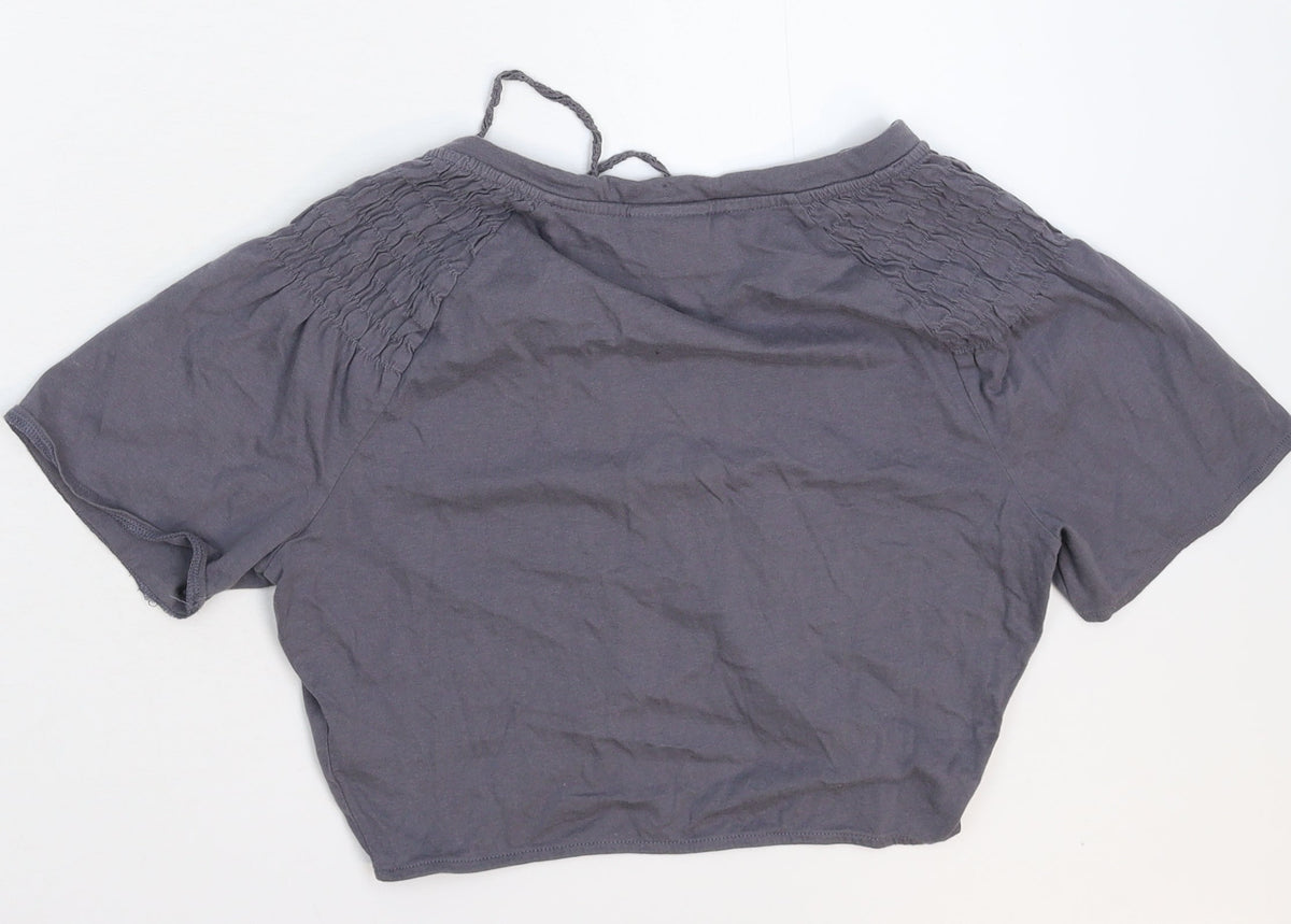 Next Womens Grey   Cardigan Jumper Size 8