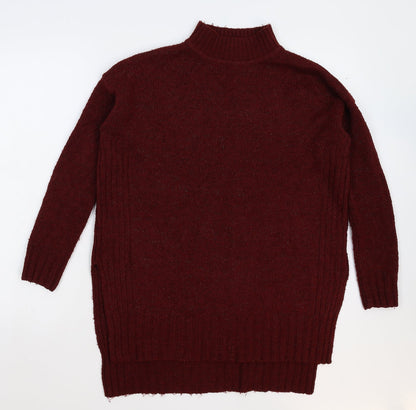 New Look Womens Brown  Knit Pullover Jumper Size 8  - Oversized
