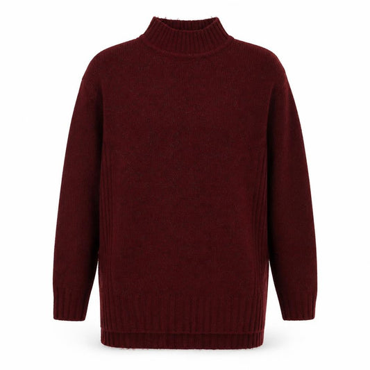 New Look Womens Brown  Knit Pullover Jumper Size 8  - Oversized