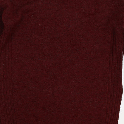 New Look Womens Brown  Knit Pullover Jumper Size 8  - Oversized