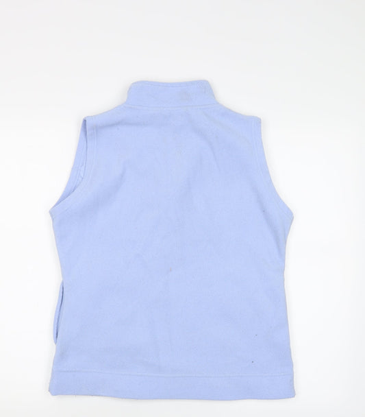 Womens UK Size 10 EWM Blue Gilet