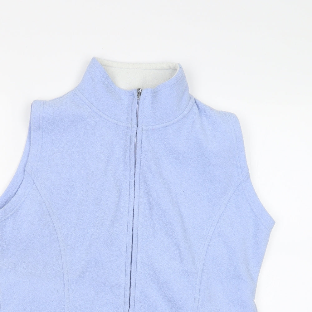 Womens UK Size 10 EWM Blue Gilet