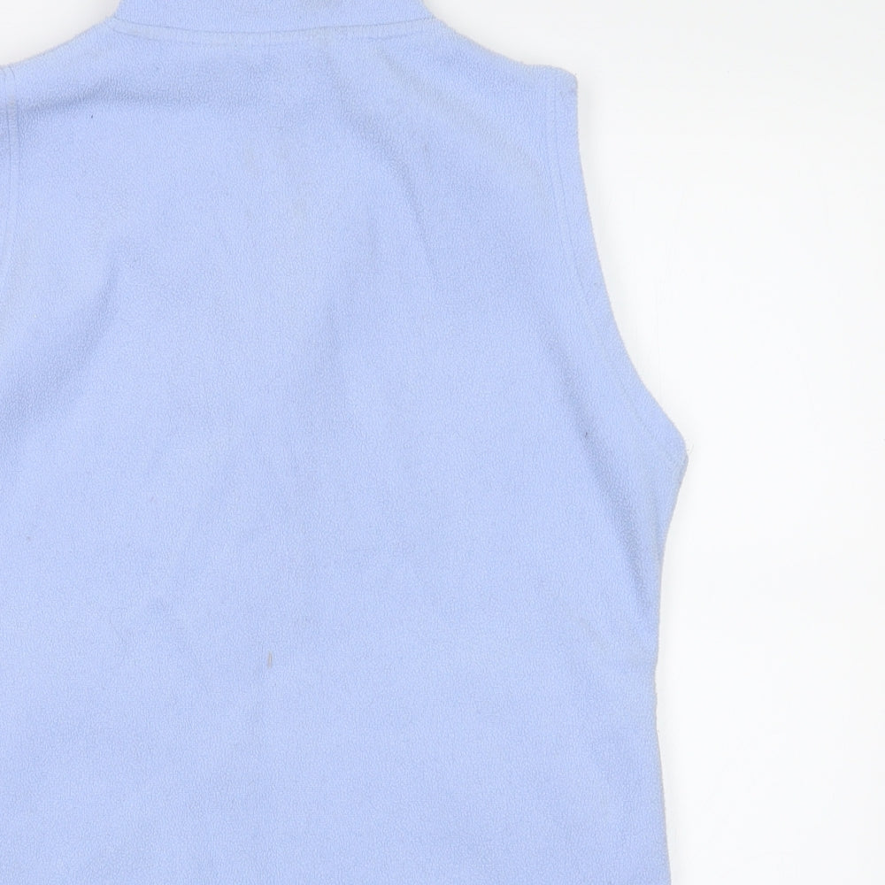 Womens UK Size 10 EWM Blue Gilet