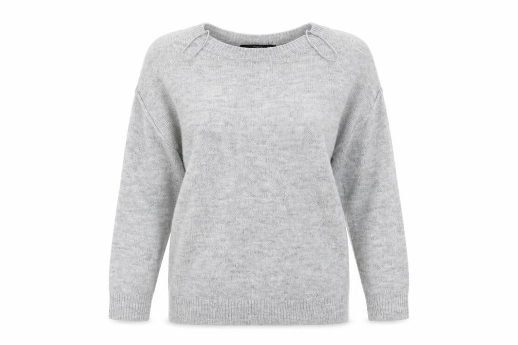 Womens UK Size 8 George Grey Pullover Jumper