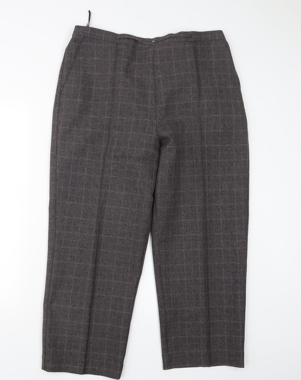 Classics Womens Brown   Trousers  Size 18 L25 in