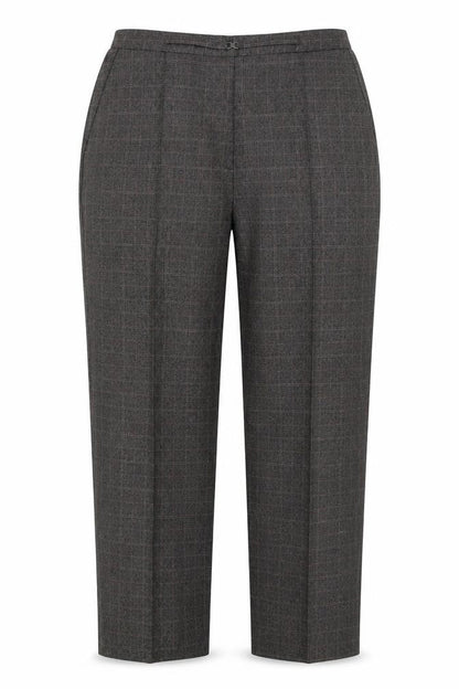 Womens UK Size 18 Classics Regular Fit  Brown Trousers