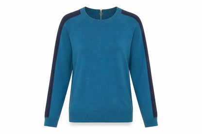 Womens UK Size 8 TU Blue Pullover Jumper