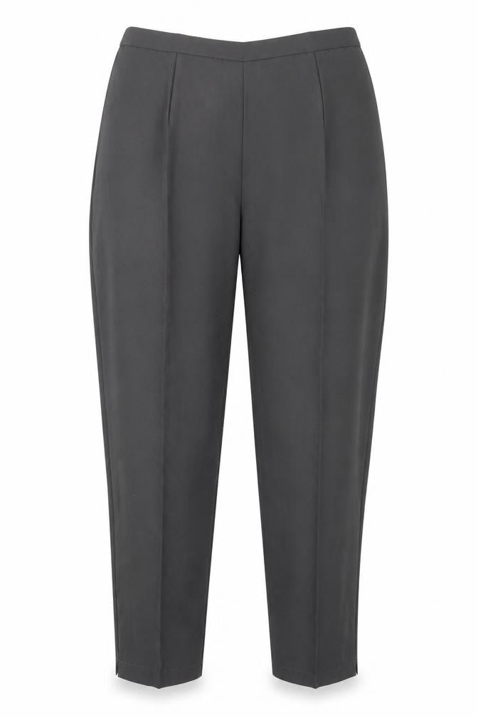 Womens UK Size 18 Preworn Regular Fit  Grey Trousers