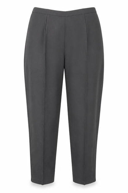 Womens UK Size 18 Preworn Regular Fit  Grey Trousers