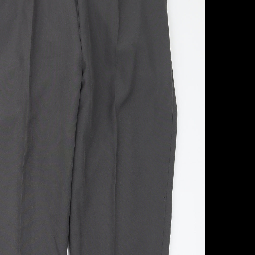 Womens UK Size 18 Preworn Regular Fit  Grey Trousers