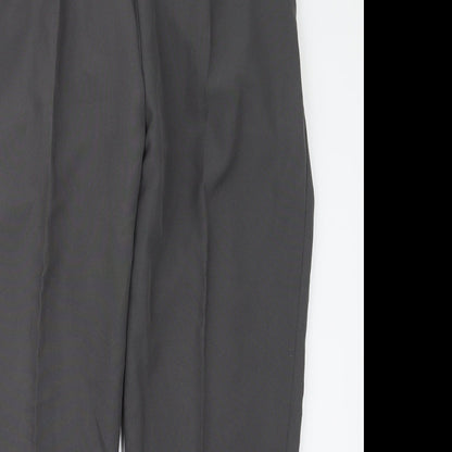 Womens UK Size 18 Preworn Regular Fit  Grey Trousers
