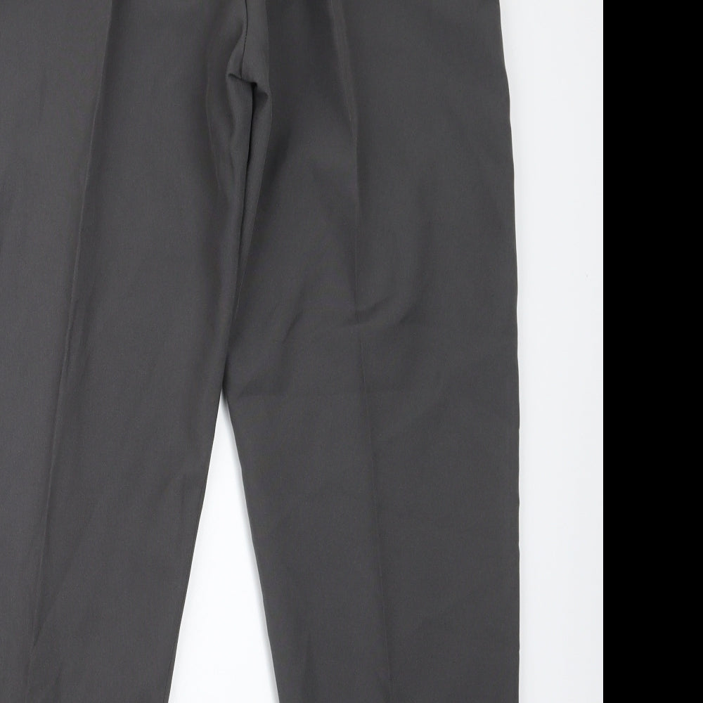 Womens UK Size 18 Preworn Regular Fit  Grey Trousers