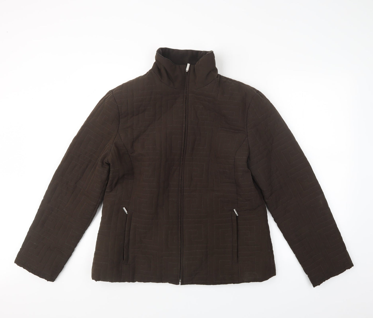 Womens UK Size 16 Canda Brown Jacket