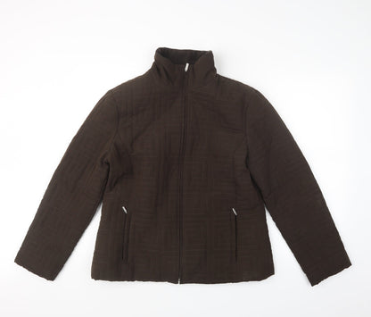 Womens UK Size 16 Canda Brown Jacket