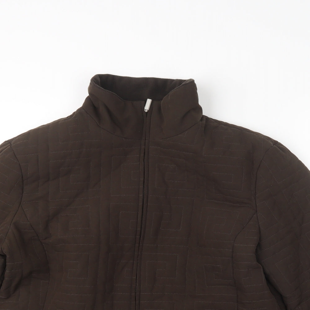 Womens UK Size 16 Canda Brown Jacket