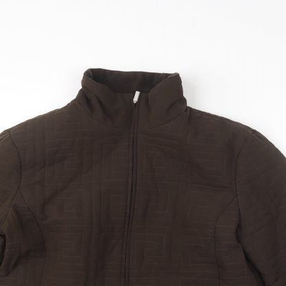 Womens UK Size 16 Canda Brown Jacket