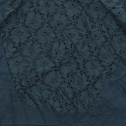 Topshop Womens Blue   Pullover Jumper Size 10