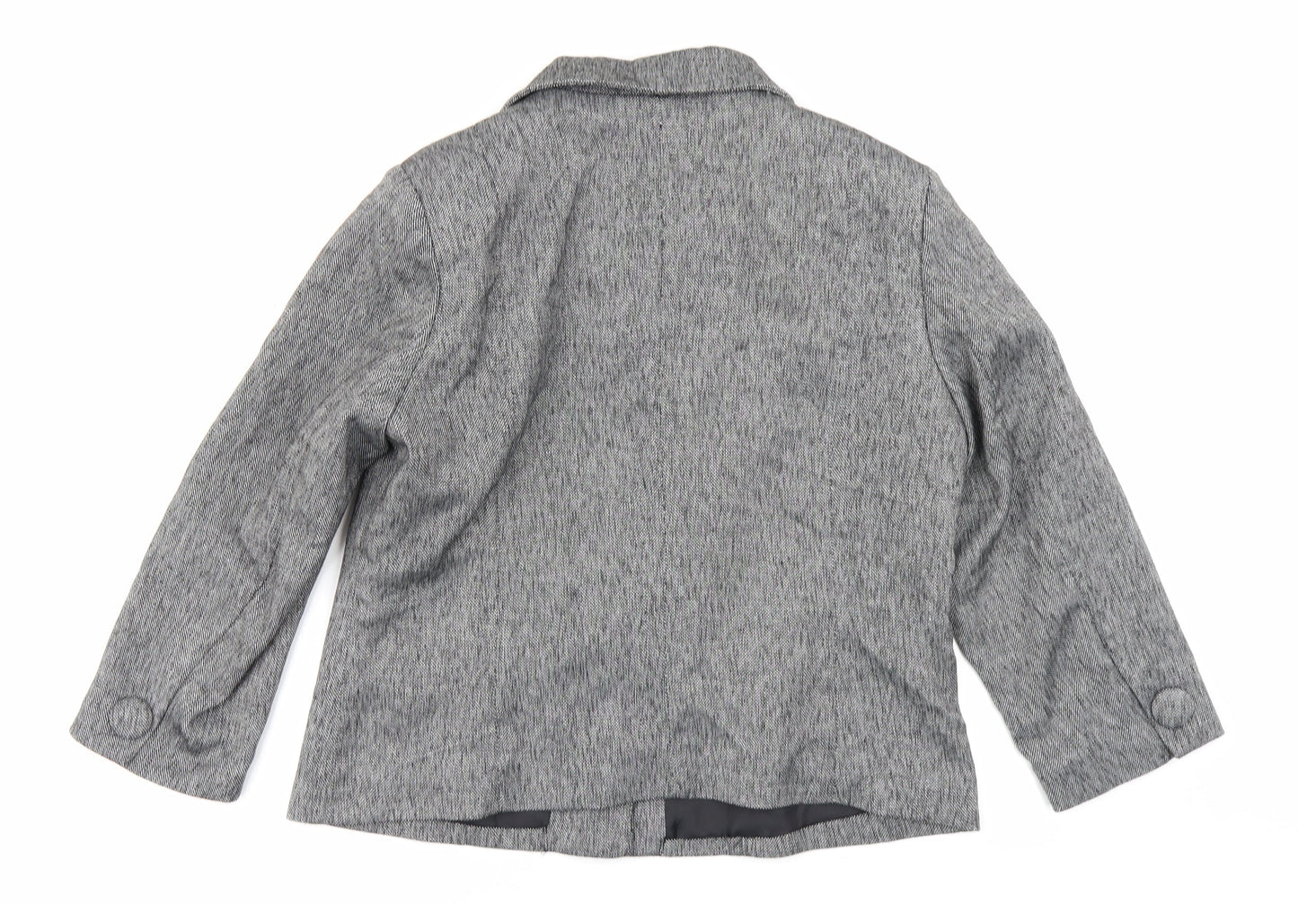 Preworn Womens Grey   Jacket Blazer Size 18