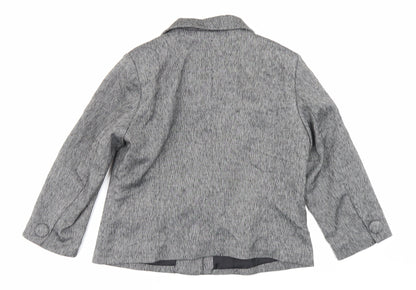 Preworn Womens Grey   Jacket Blazer Size 18