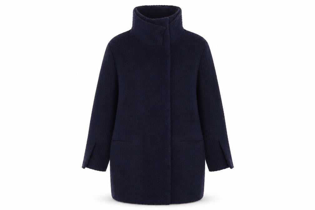 Womens UK Size 8 ASOS Blue Overcoat