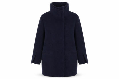 Womens UK Size 8 ASOS Blue Overcoat
