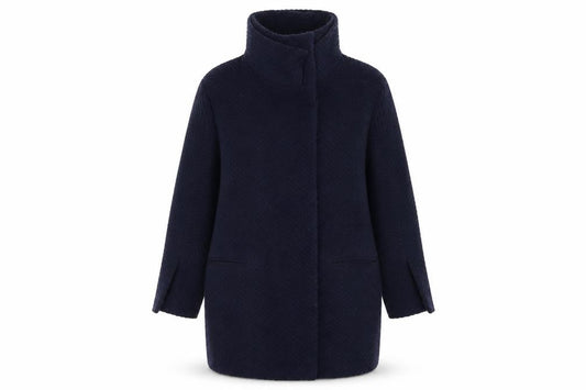 Womens UK Size 8 ASOS Blue Overcoat