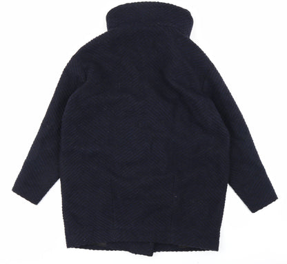Womens UK Size 8 ASOS Blue Overcoat