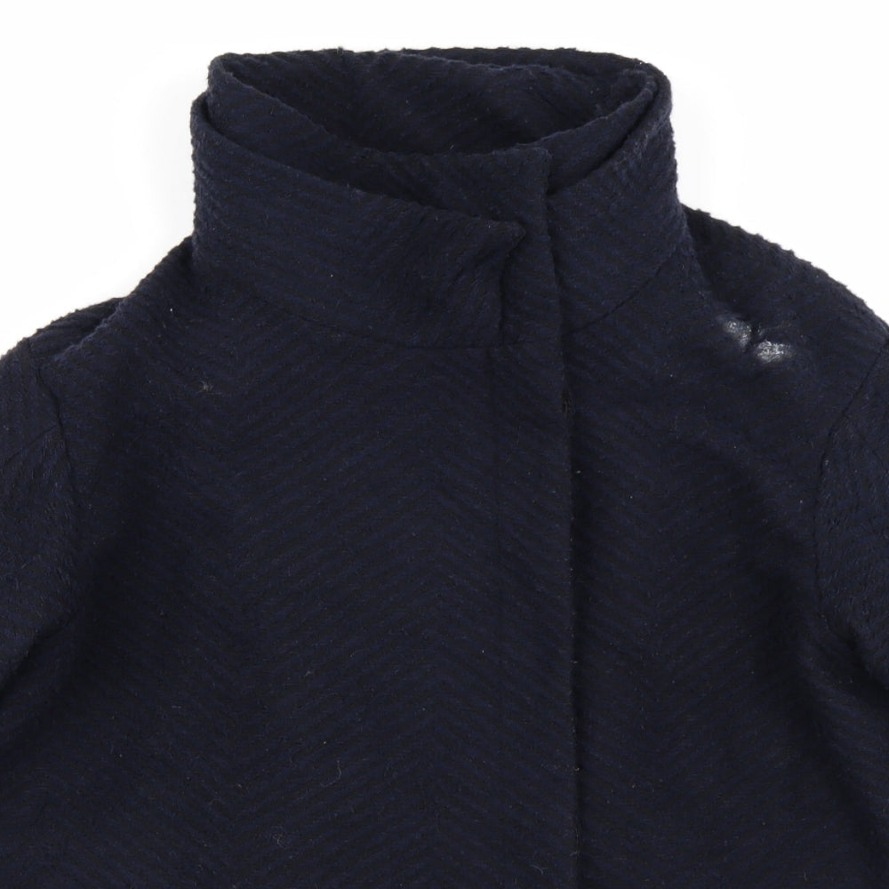 Womens UK Size 8 ASOS Blue Overcoat