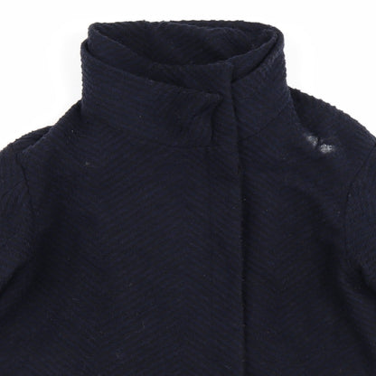 Womens UK Size 8 ASOS Blue Overcoat
