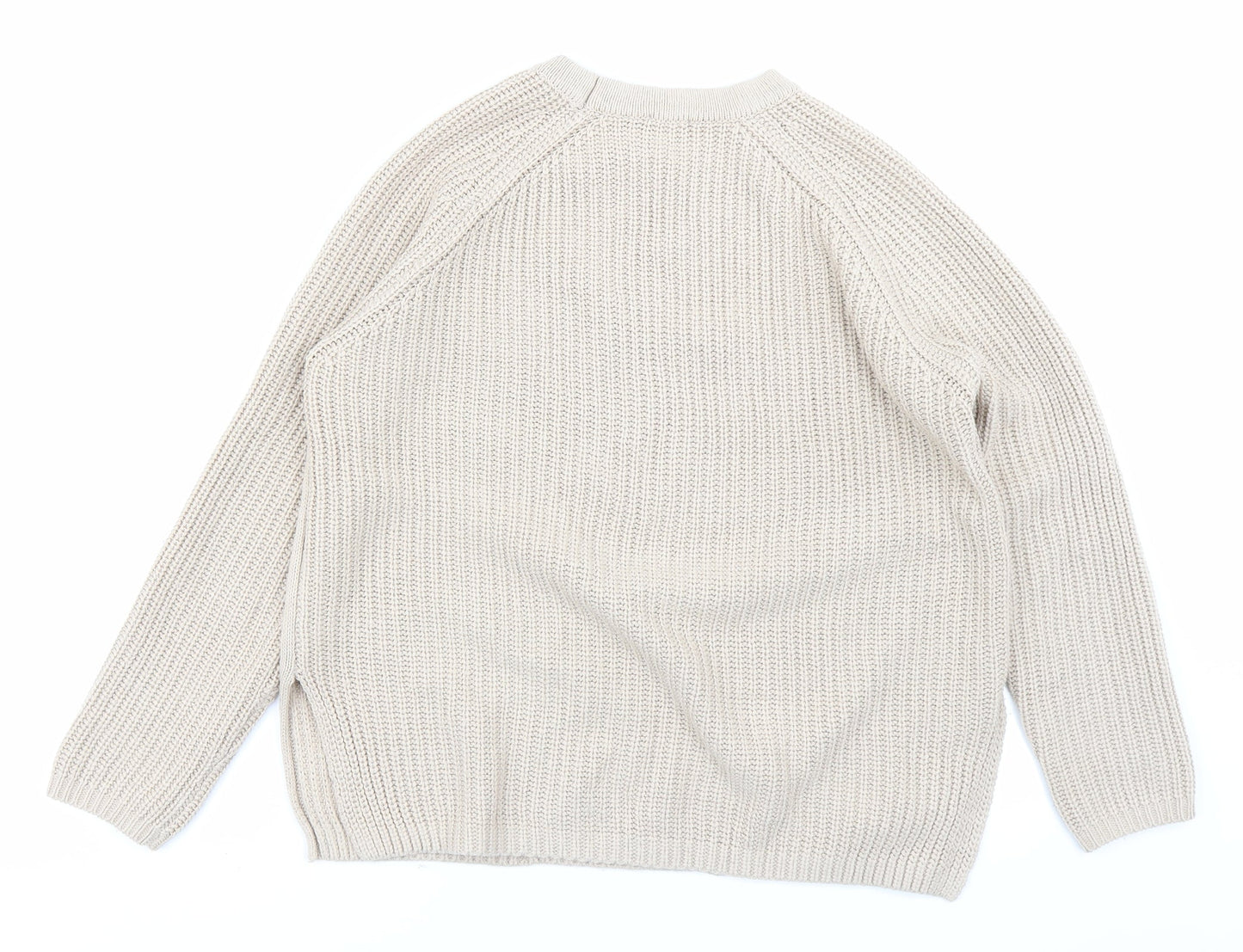 Womens UK Size 6 ASOS Beige Pullover Jumper