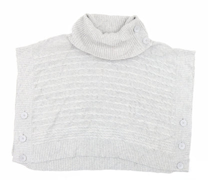 Womens UK Size S Monsoon Grey Shrug Jumper
