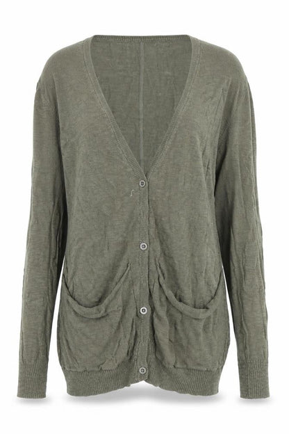 Lindex Womens Green   Cardigan Jumper Size S