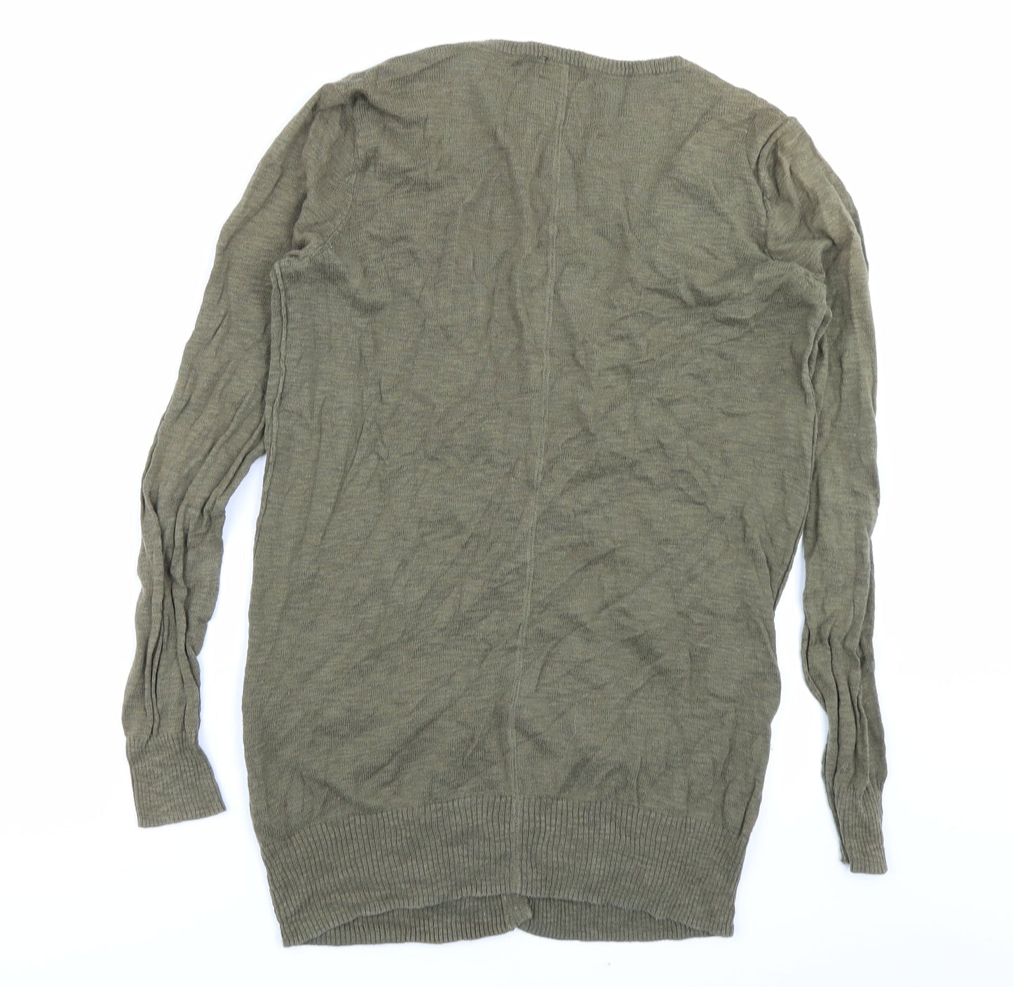 Lindex Womens Green   Cardigan Jumper Size S