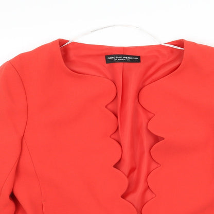 Womens UK Size 8 Dorothy Perkins Red Jacket