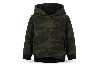 Primark Boys Green Camouflage  Pullover Hoodie Size 2-3 Years
