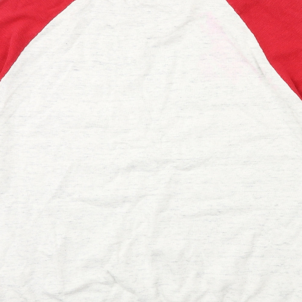 H&M Mens Grey  Knit Pullover Jumper Size L