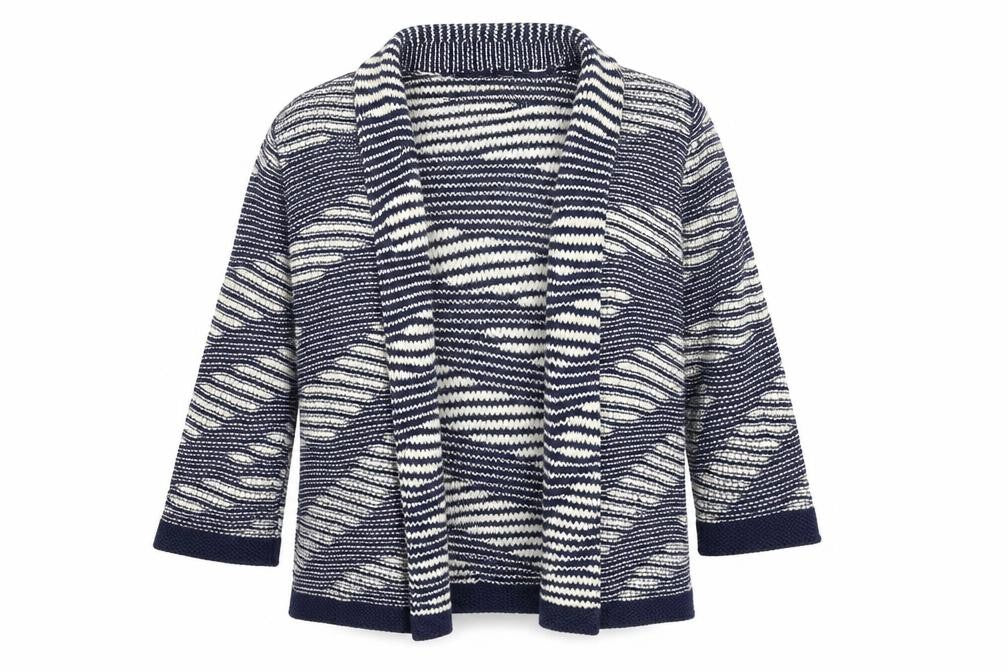 Womens UK Size M Per Una Blue Cardigan Jumper