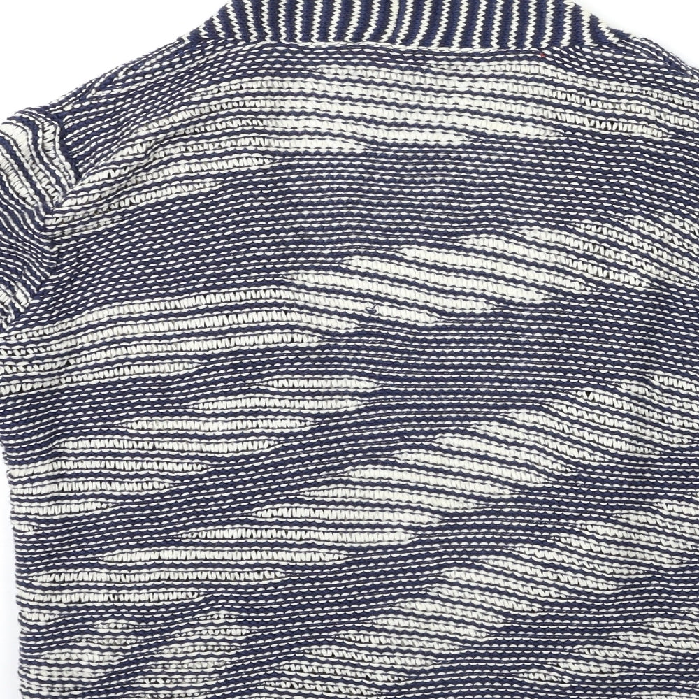 Womens UK Size M Per Una Blue Cardigan Jumper