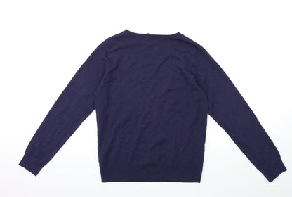 Womens UK Size 12 Dorothy Perkins Blue Pullover Jumper