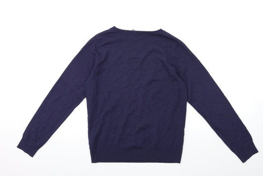 Womens UK Size 12 Dorothy Perkins Blue Pullover Jumper