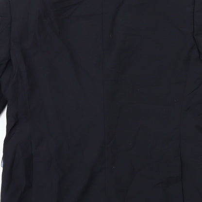 Mens UK Size 40 Preworn Regular Black Suit Jacket