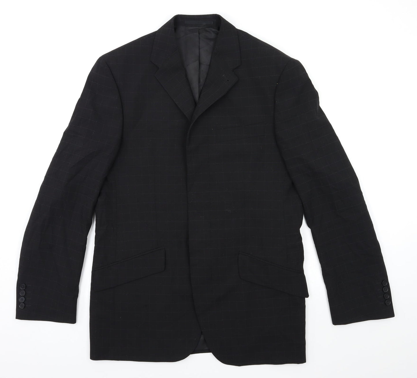 Mens UK Size 38 NEXT Regular Black Suit Jacket