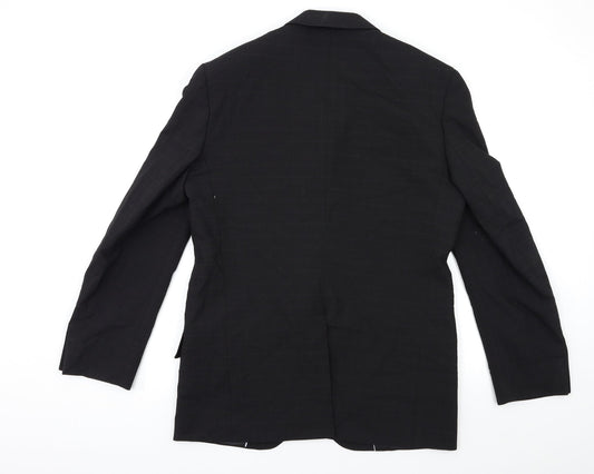 Mens UK Size 38 NEXT Regular Black Suit Jacket