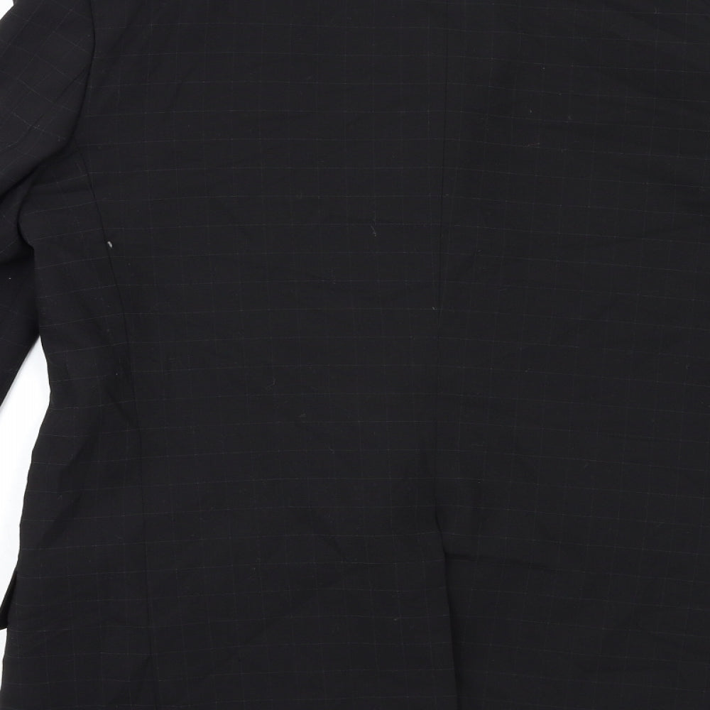 Mens UK Size 38 NEXT Regular Black Suit Jacket