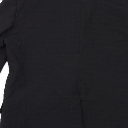Mens UK Size 38 NEXT Regular Black Suit Jacket