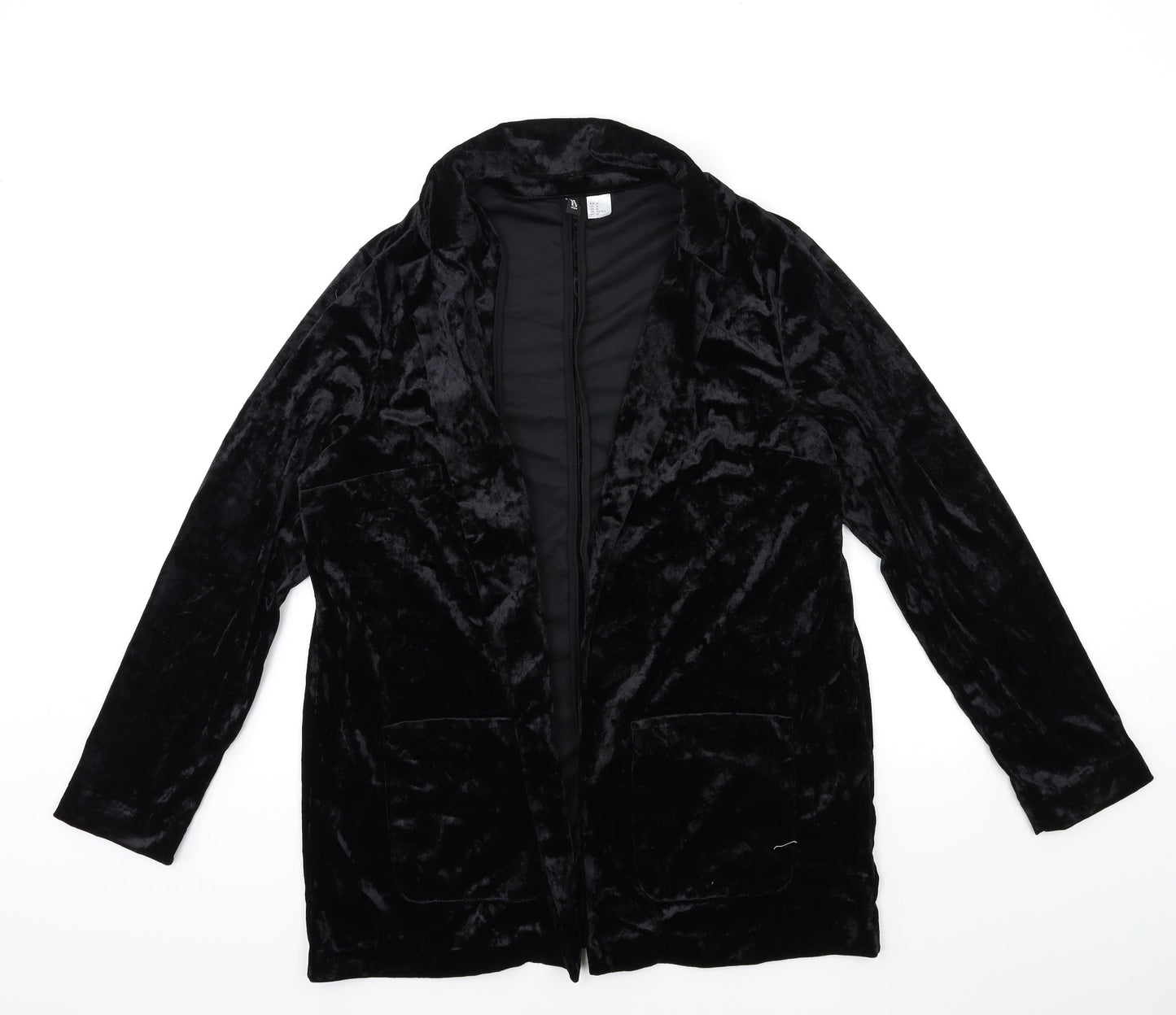 Womens UK Size M H&M Black Jacket