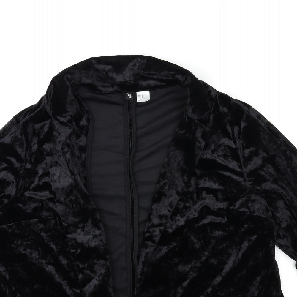 Womens UK Size M H&M Black Jacket