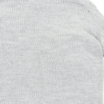 Primark Womens Grey  Knit Pullover Jumper Size 4
